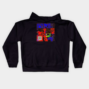 Confidence QR Code Kids Hoodie